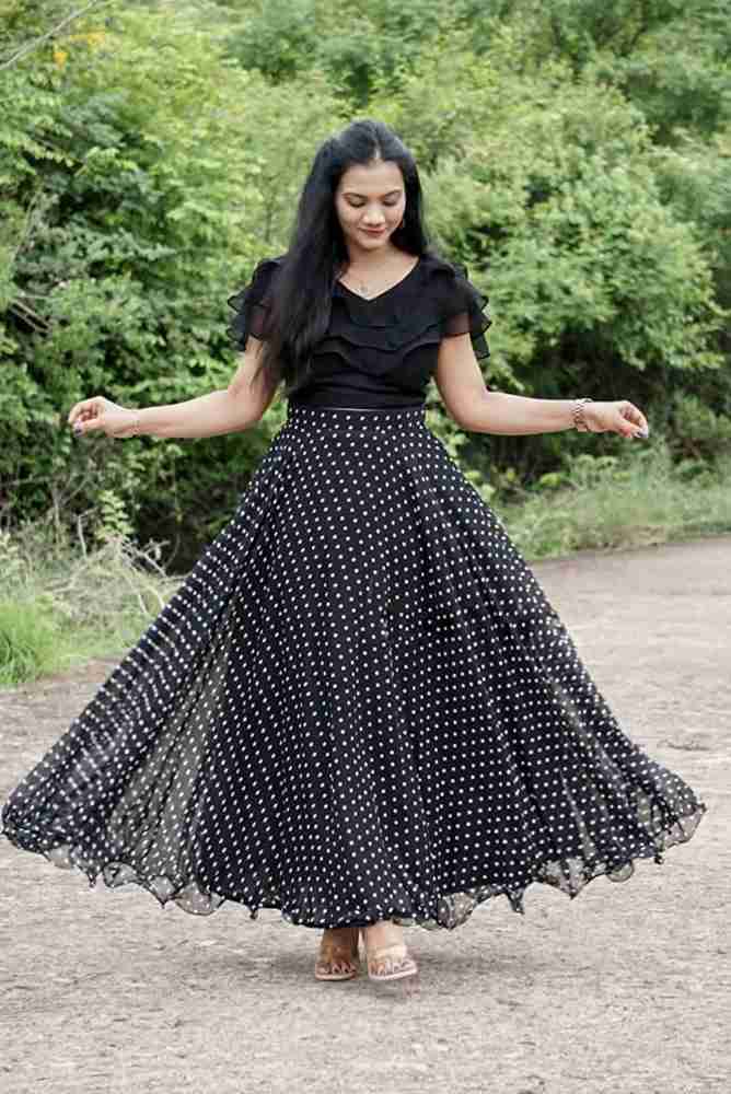 Polka dot crop blouse sale