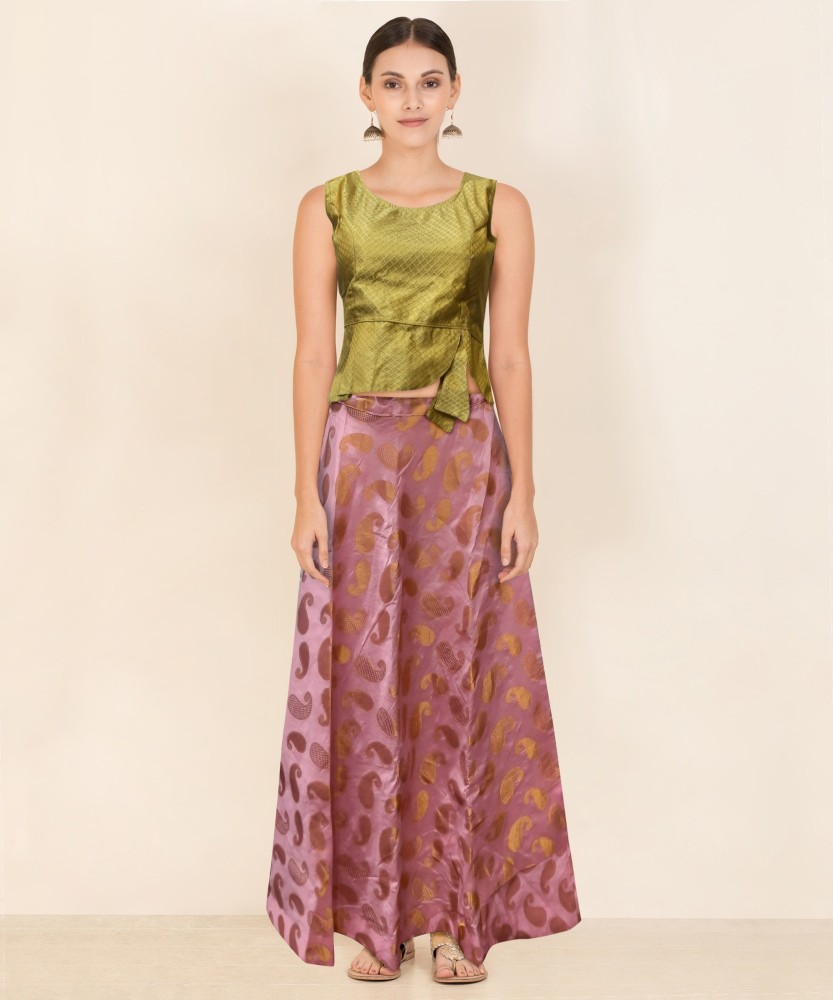 Long skirt and shop top designs flipkart