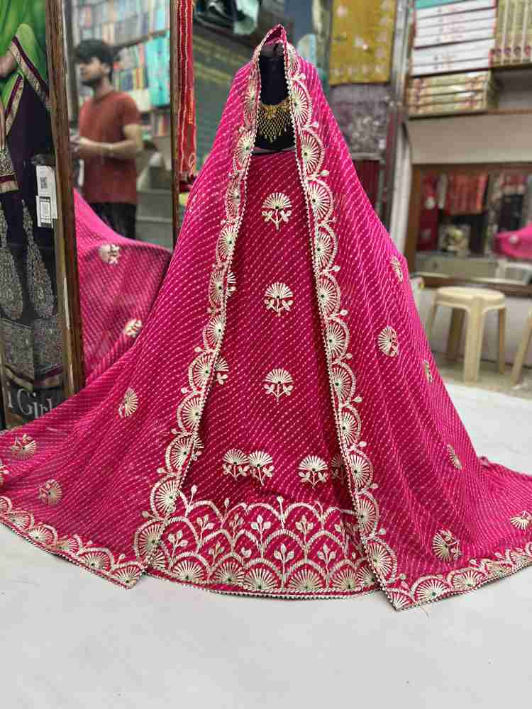 Designer bandhani lehenga choli new arrivals