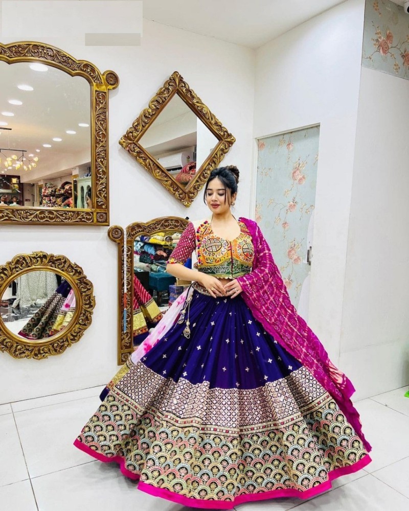 HOLDY FASHION Digital Print Semi Stitched Lehenga Choli - Buy