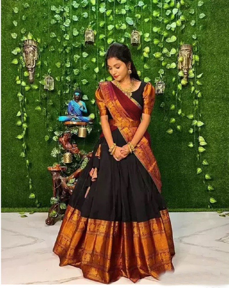 Aatvi Self Design Semi Stitched Lehenga Choli Buy Aatvi Self Design Semi Stitched Lehenga Choli Online at Best Prices in India Flipkart