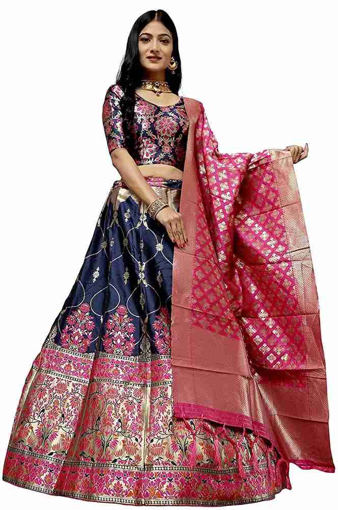 Flipkart banarasi lehenga best sale