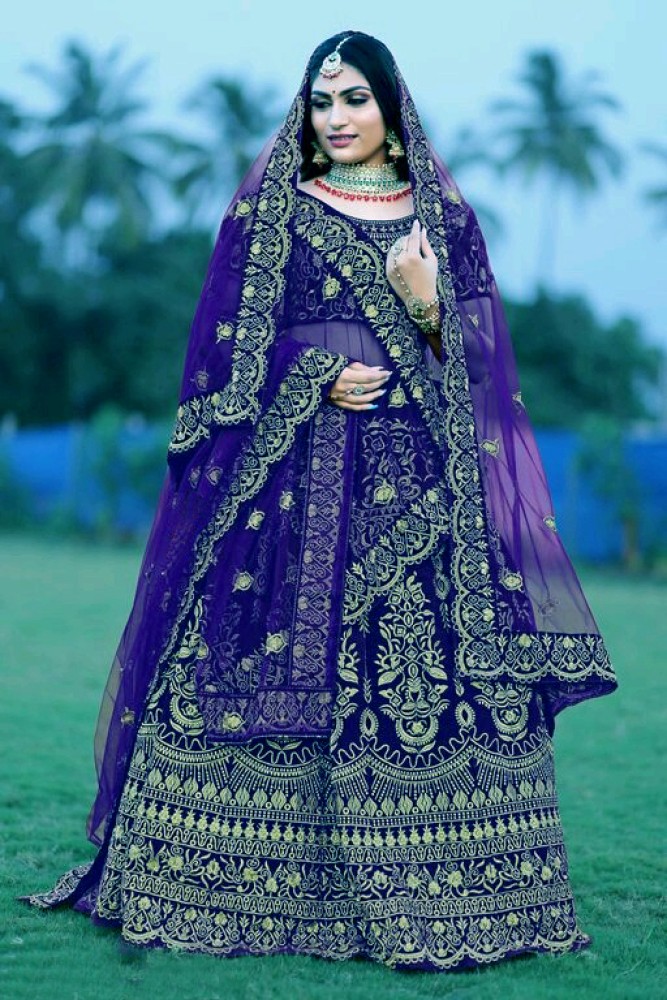 Royal Enterprise Embroidered Stylish Bridal Lehenga Choli