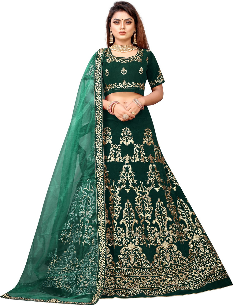 KV Fashion Embroidered Semi Stitched Lehenga Choli Buy KV Fashion Embroidered Semi Stitched Lehenga Choli Online at Best Prices in India Flipkart