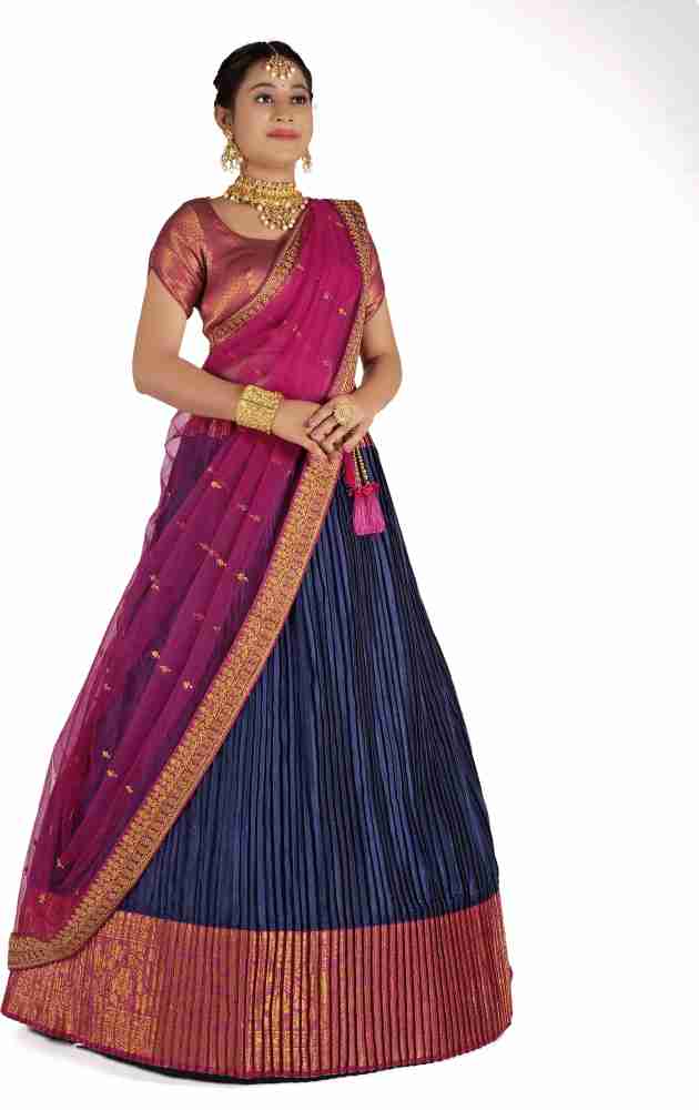 Lehenga half saree in flipkart best sale