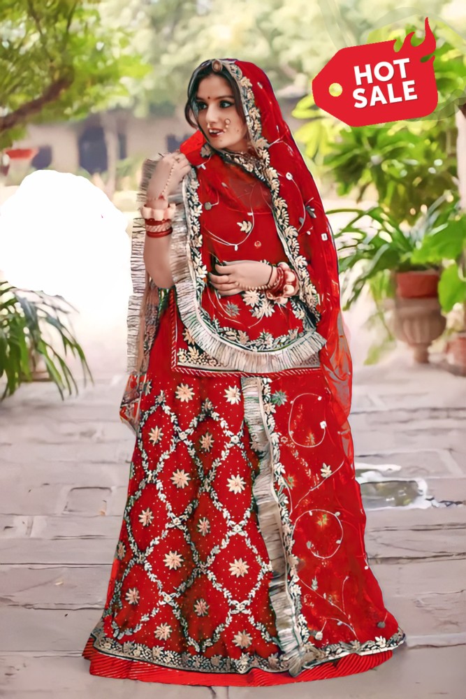 Rajputi lehenga chunni best sale