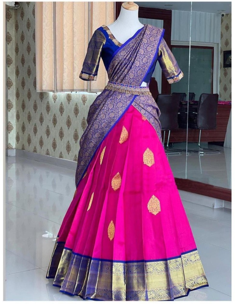 FABDEAL Self Design Stitched Lehenga Choli - Buy Orange FABDEAL Self Design  Stitched Lehenga Choli Online at Best… | Fashion, Lehenga saree, Designer  bridal lehenga