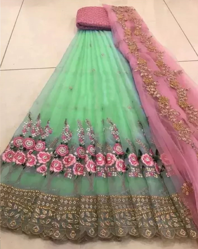 Flipkart velvet discount lehenga