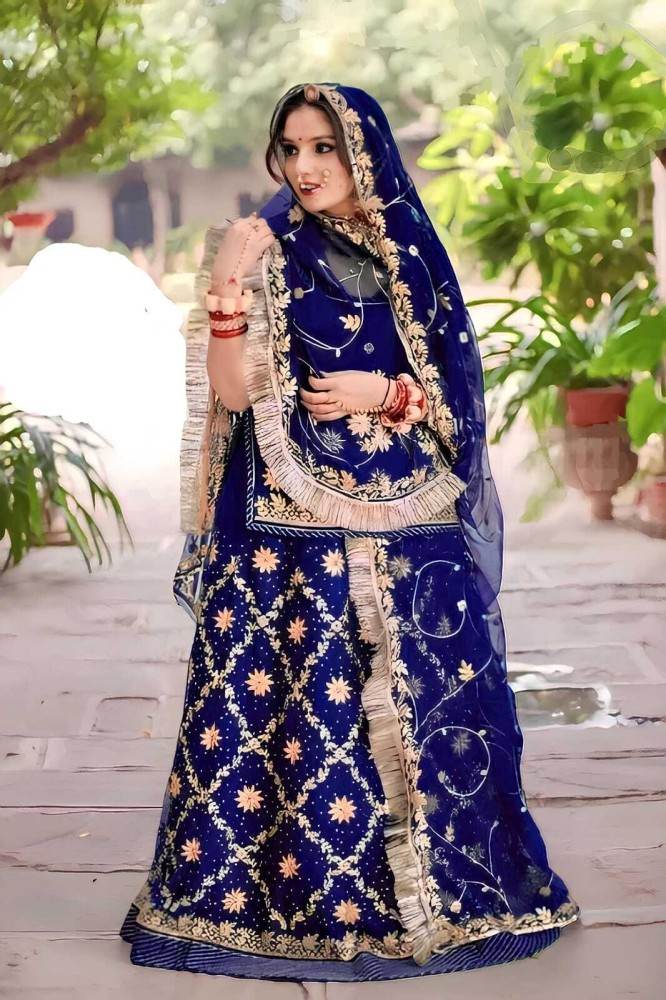 BHOJALCREATION Embroidered Semi Stitched Rajasthani Poshak Buy BHOJALCREATION Embroidered Semi Stitched Rajasthani Poshak Online at Best Prices in India Flipkart