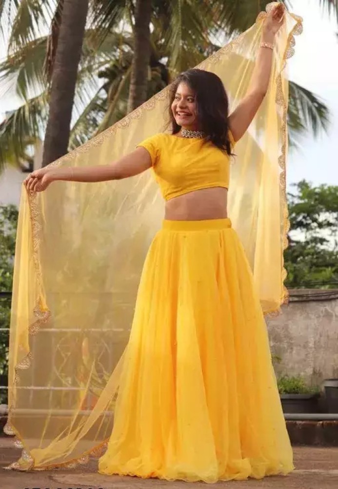 Roka Party Wear Indo Western Shaded Skirt & Top | Fusion Fashion Dress