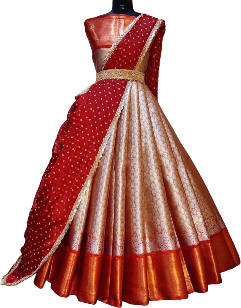 Flipkart banarasi lehenga best sale