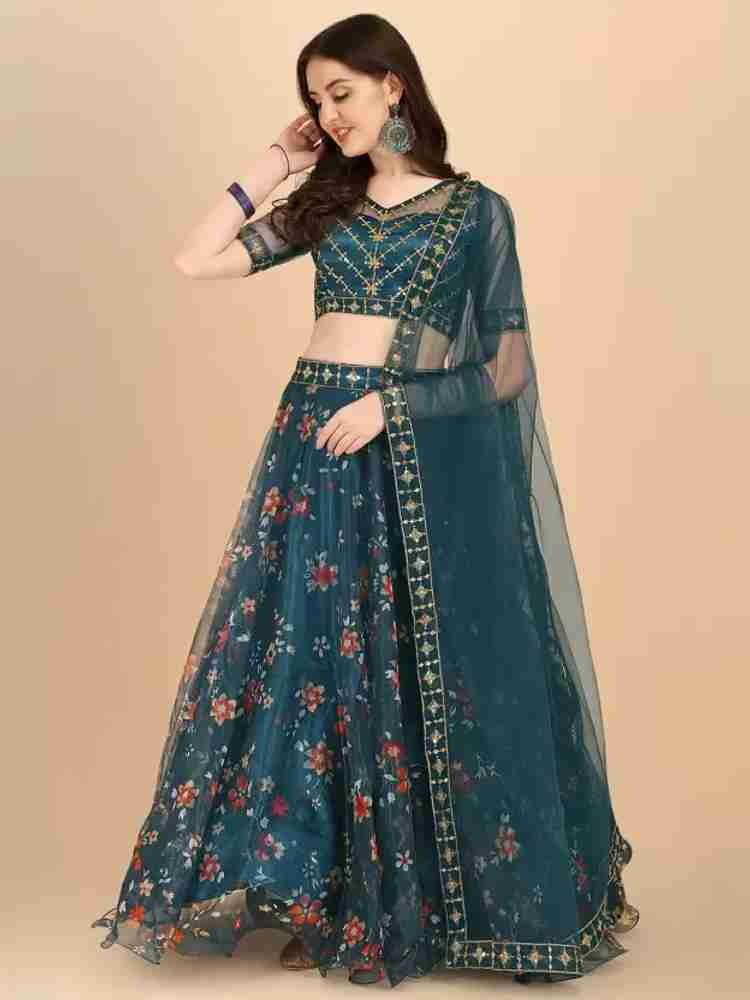 Zinariya Fab Digital Print Semi Stitched Lehenga Choli Buy Zinariya Fab Digital Print Semi Stitched Lehenga Choli Online at Best Prices in India Flipkart