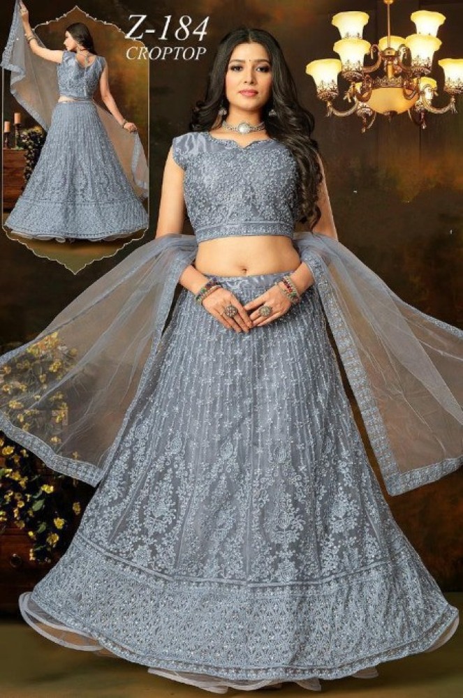 UREB Solid Semi Stitched Lehenga Crop Top Buy UREB Solid Semi Stitched Lehenga Crop Top Online at Best Prices in India Flipkart