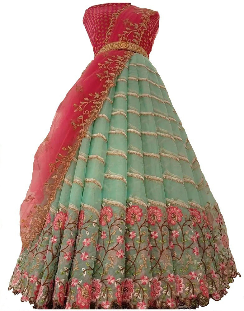 Lehenga shop online flipkart