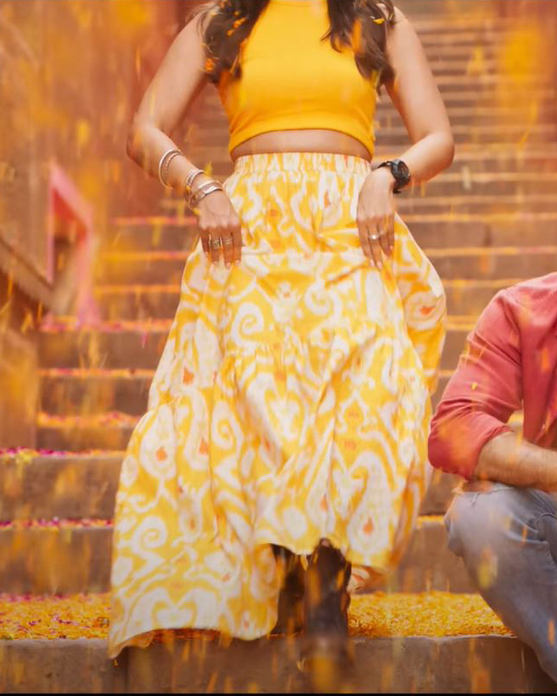 Crop top with skirt store flipkart