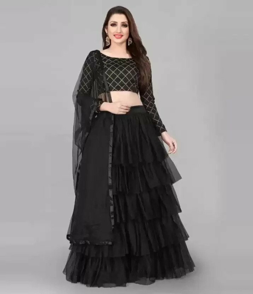 NIRAFASHION Net Lace Self Design Salwar Suit Material Price in