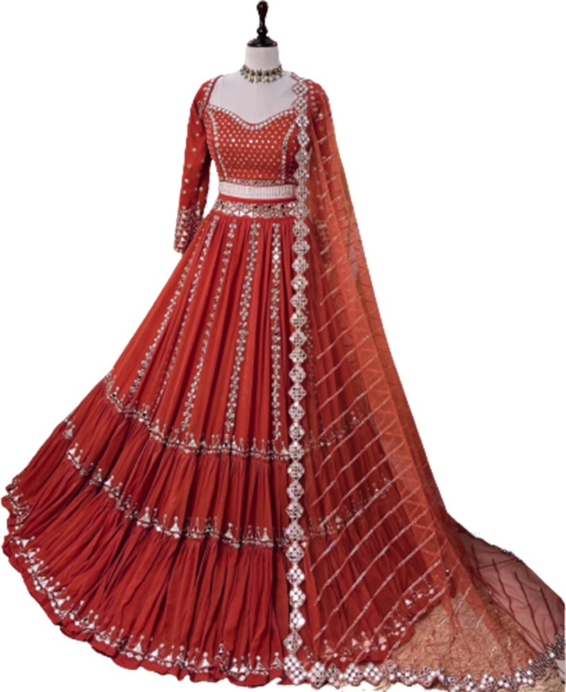 SHAFNUFAB Self Design Semi Stitched Lehenga Choli Buy SHAFNUFAB Self Design Semi Stitched Lehenga Choli Online at Best Prices in India Flipkart