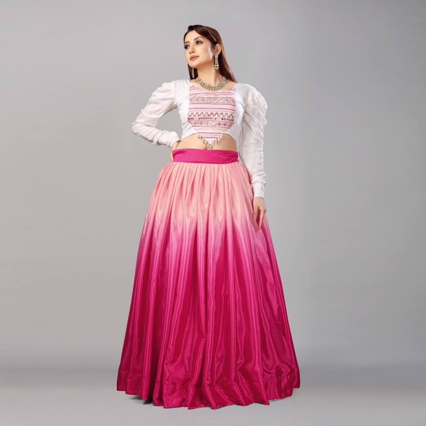 Crop top online lehenga flipkart