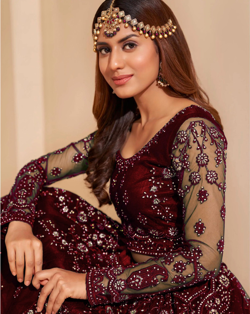 Flipkart lehenga for bride hot sale