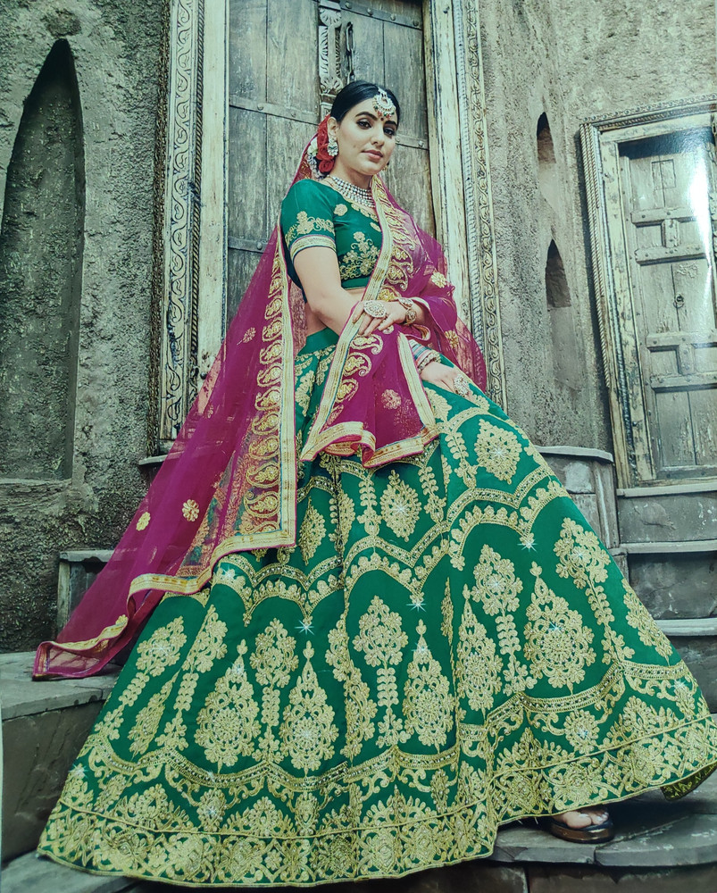 Flipkart online hotsell shopping bridal lehenga