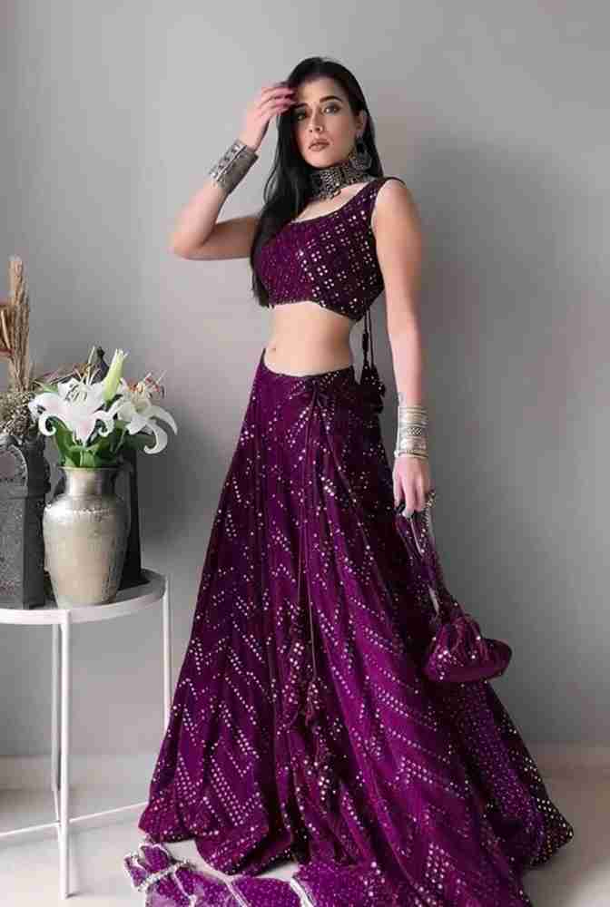 Designer lehenga on on sale flipkart