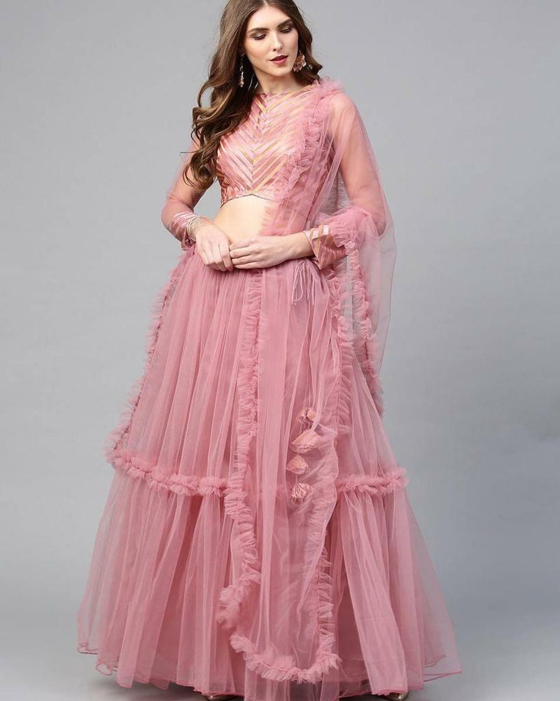 desai Embroidered Semi Stitched Lehenga Choli Buy desai