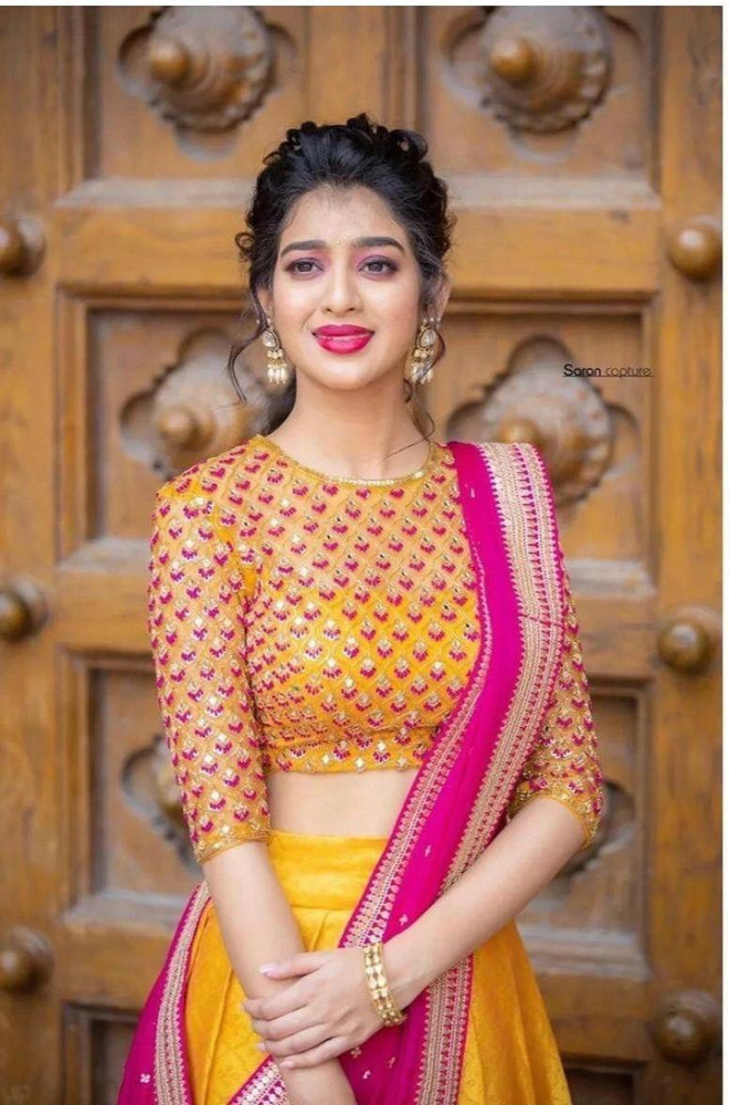 Boat neck lehenga choli on sale