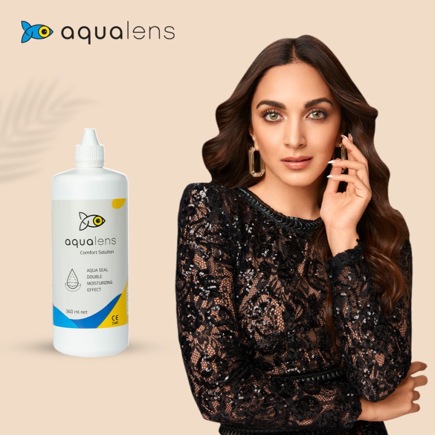 Buy Aqualens Comfort Contact Lens Solution - Multipurpose - 360ml + 1 Lens  Case Online at Low Prices in India 