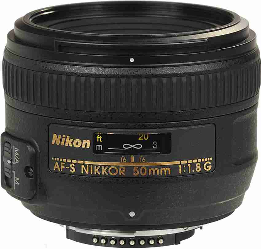 NIKON AF-S NIKKOR 50mm f/1.8G Standard Prime Lens - NIKON : Flipkart.com