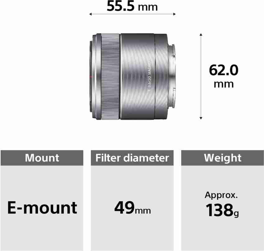 SONY SEL30M35 Macro Prime Lens - SONY : Flipkart.com
