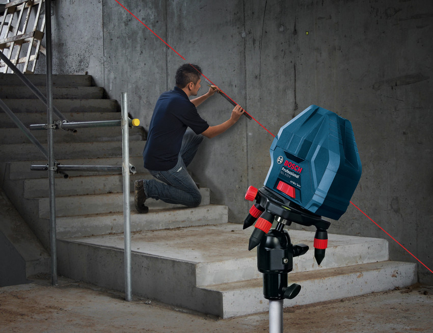 Bosch blue laser level tripod sale