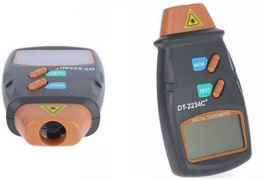 digital laser tachometer contact & non-contact type