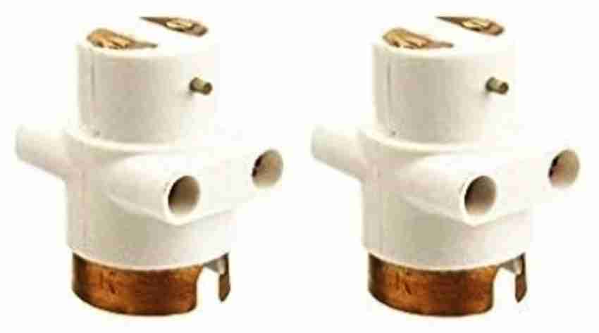 Bulb holder with two pin discount