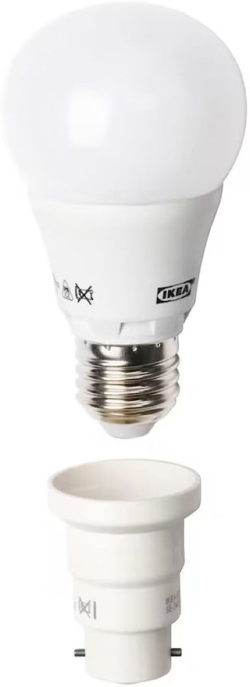 IKEA Digital Shoppy B22 to E27 bulb converter with B22 470 Led Bulb Polyester Plastic Light Socket Price in India Buy IKEA Digital Shoppy B22 to E27 bulb converter with B22