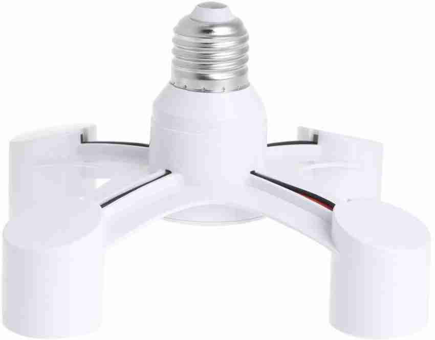1 E27 To E27 Led Bulb Lamp Holder E27 Base Socket Splitter - Temu