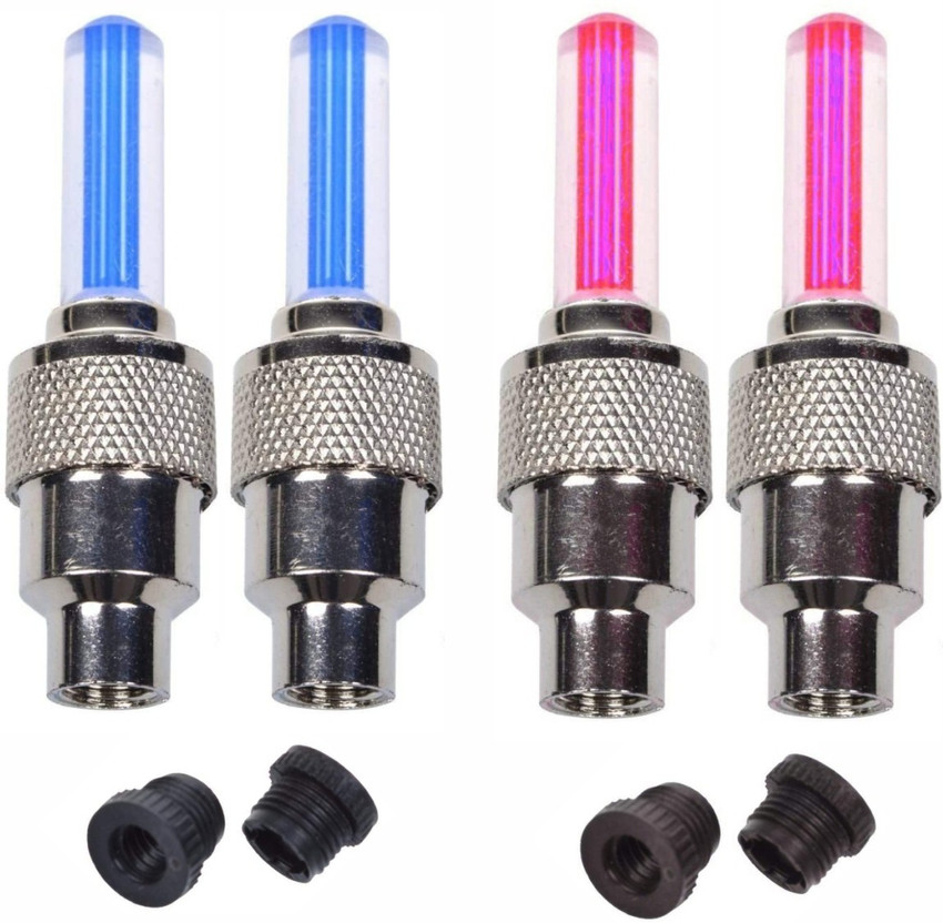 DSTECHBAR Cycle Tyre Valve Light Bike Wheel Valve Light LED
