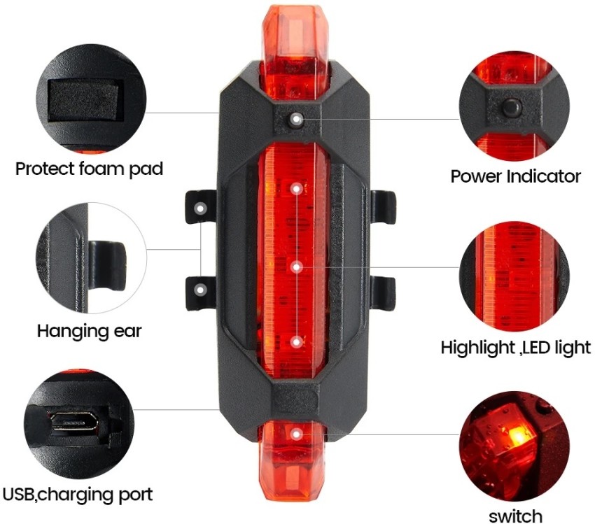 Led bicycle 2025 tail lamp