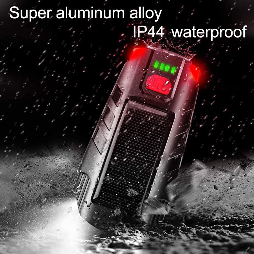 Bicycle best sale solar headlight