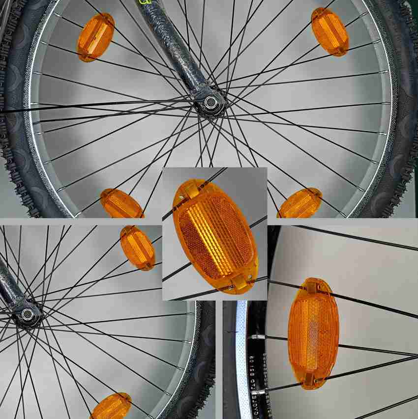 De Venta Bicycle Reflector Light Set 4pcs Krypton Wheel Reflectors Buy De Venta Bicycle Reflector Light Set 4pcs Krypton Wheel Reflectors Online at Best Prices in India Sports Fitness