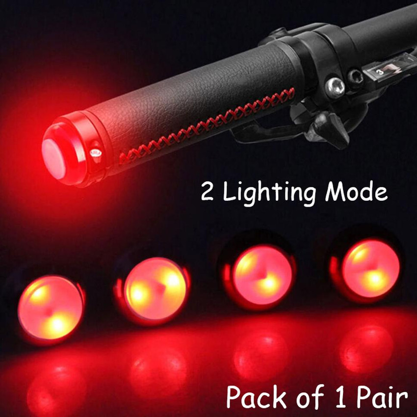 Bike handle grip with light cheap