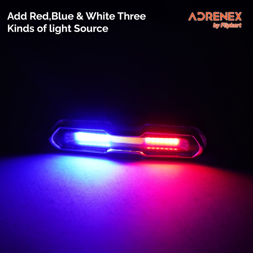 Adrenex by Flipkart Bicycle Light USB Rechargeable Cycle Headlight