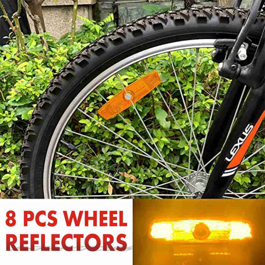 Bike shop wheel reflectors