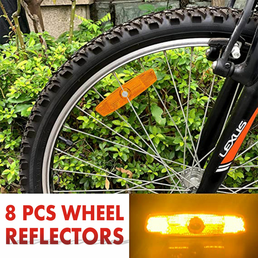 Best bike wheel sale reflectors