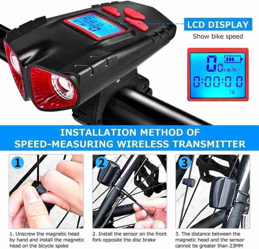 Lista lista056 rechargeable bike horn and light sale