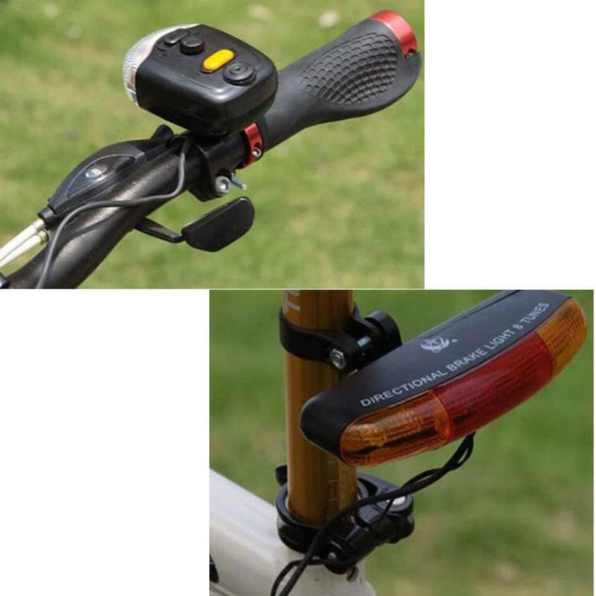 TandemGADGETS 3 in 1 Bicycle Bike Turn Signal Indicator Brake Tail