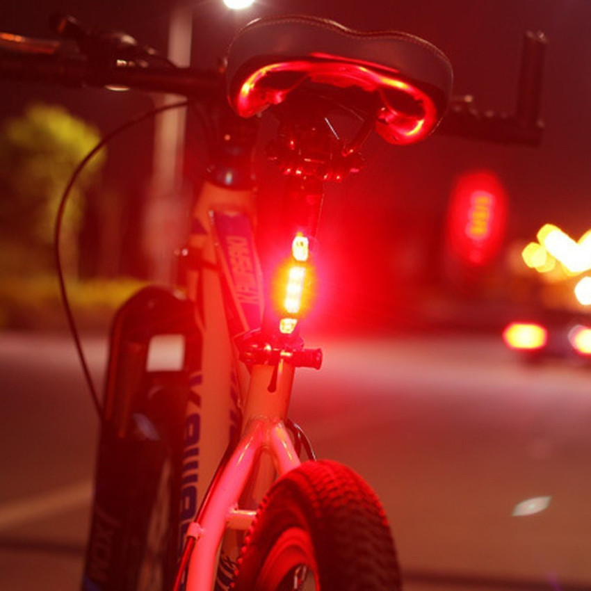 Dark Horse Imported Bicycle Rear Light 5 LED USB Rechargeable