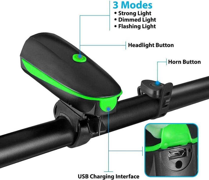 Cycle light and horn store flipkart