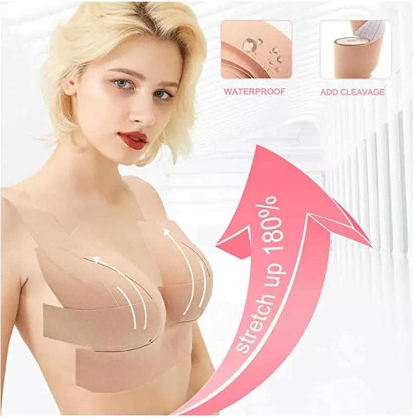 Piftif Breast Lift Tape Waterproof boob tape Adhesive push up tape
