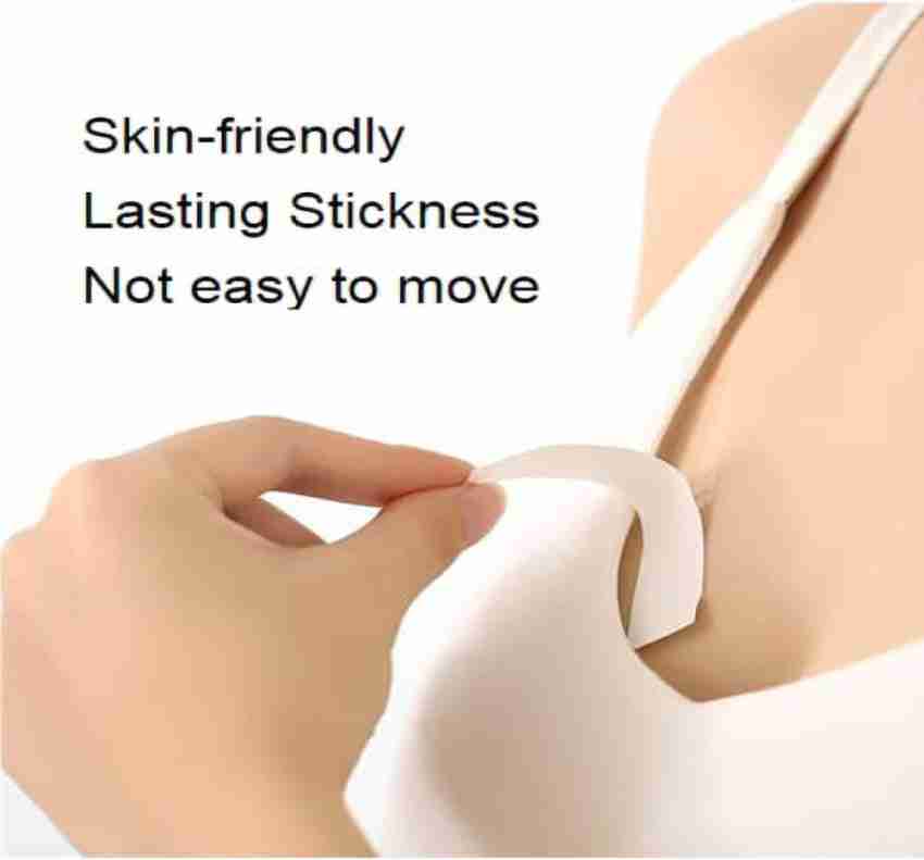 Underwear Strap Anti-slip Double Sided Tape Clothing Adhesive Clear Fabric  Strong Beauty Safe Bra Tape for Women Shirt Dress EL