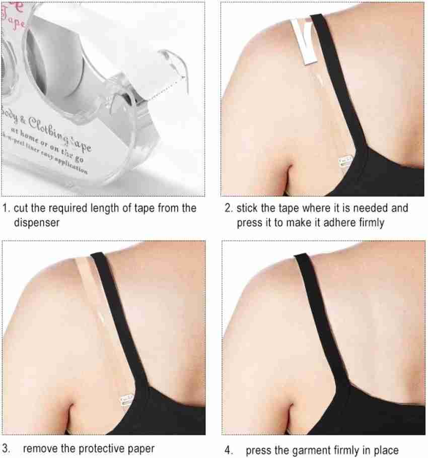 ayushicreationa Double Sided Body Tape for Clothes Dress Women's